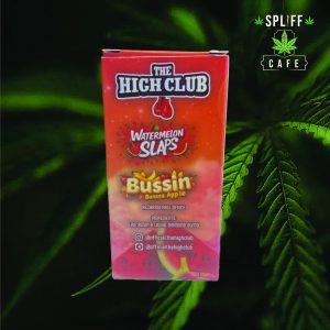 P39 DESIGN-01 The High Club Vape - Watermelon Slaps x Bussin Banana Apple Disposable Vape
